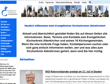Tablet Screenshot of kirchenkreis-altenkirchen.de